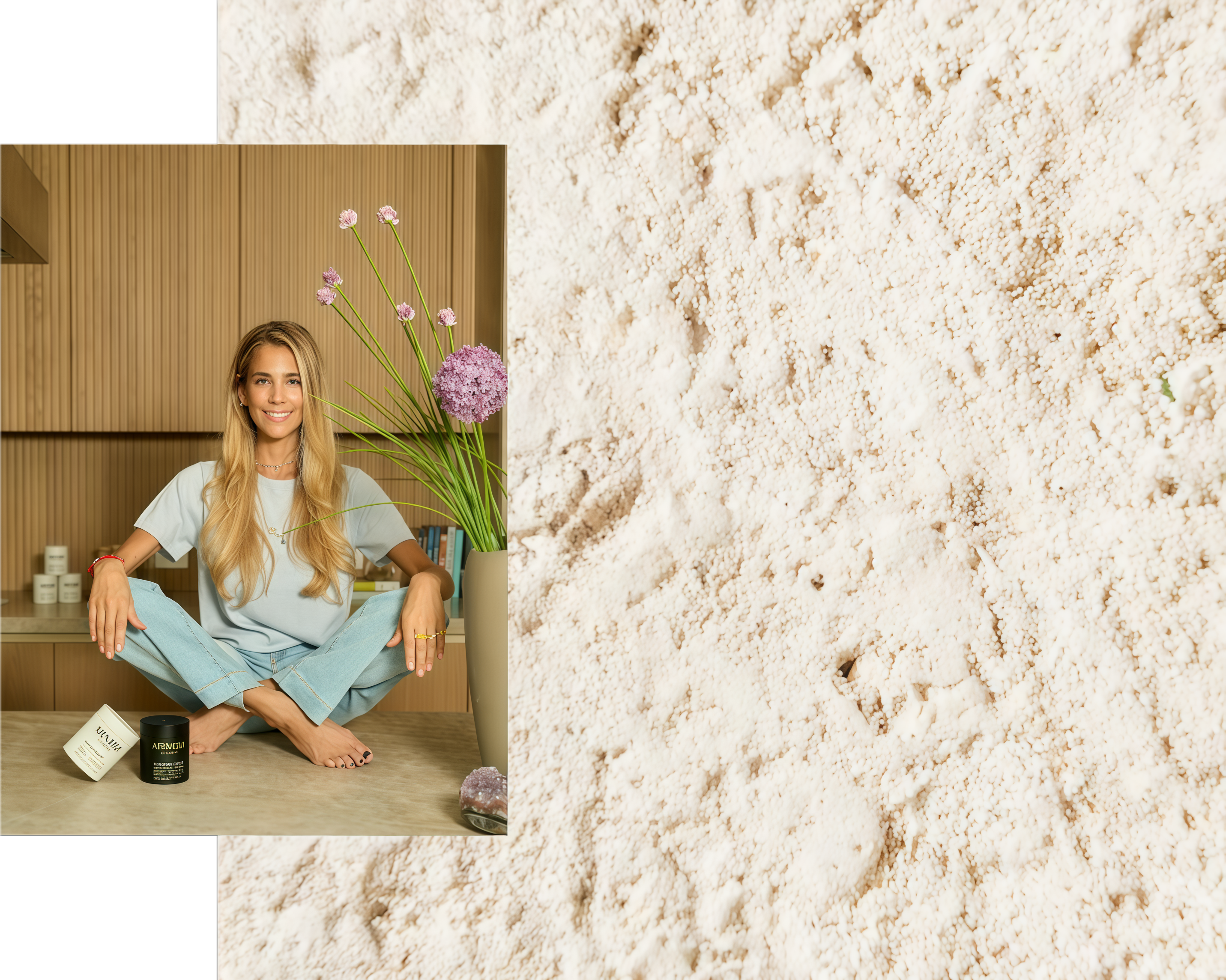 "I created ARMRA® to heal myself. It was developed with the utmost intention, integrity, and respect for evolutionary wisdom because I put this into my own body every single day. Nature crafted by us, for us."